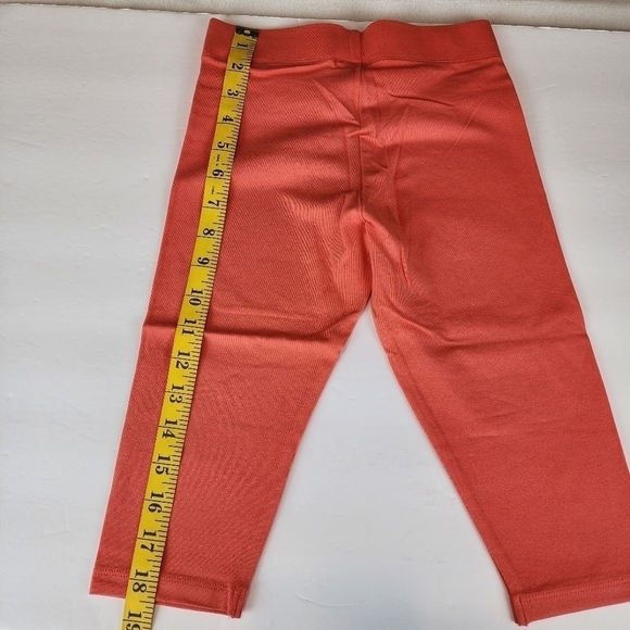 Mini Boden size 7-8 cropped leggings. Orange - Picture 2 of 4